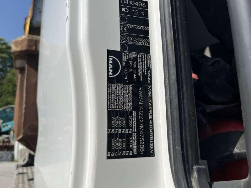 Hook lift truck MAN TGA 35.440 8X4