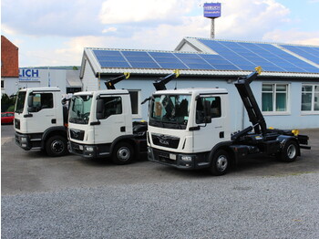 Hook lift truck MAN TGL 10.220 BL City Abrollkipper AHK Euro 5