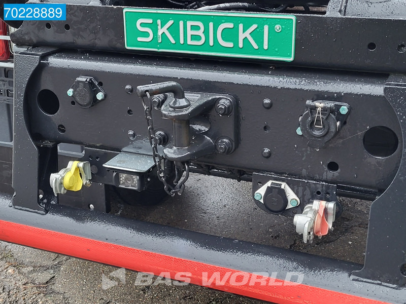 Hook lift truck MAN TGL 12.250 4X2 Crew cabin Skibicki HKS-8 hooklift Manual Euro 6