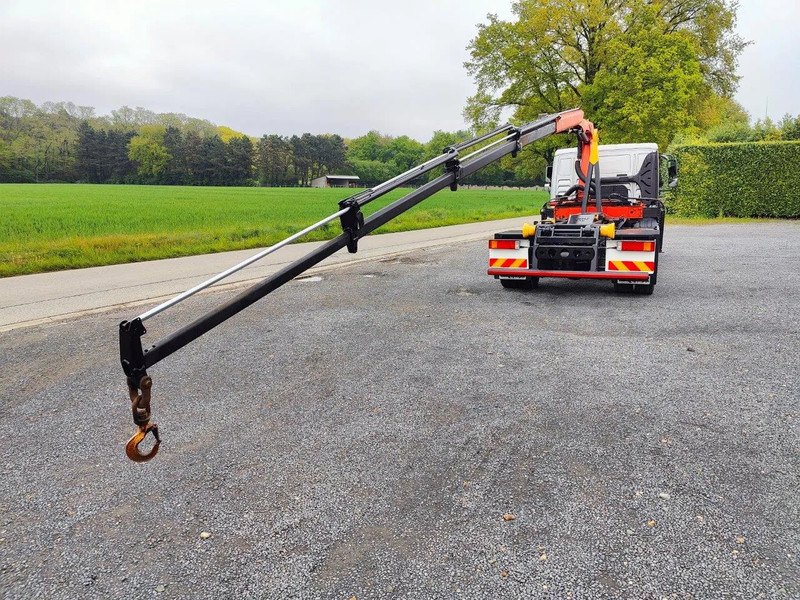 Hook lift truck MAN TGL 12.250 City-Abroller Container + Palfinger PK5001 Remote