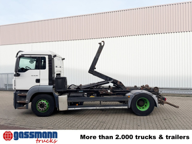 Hook lift truck MAN TGS 18.360 4X2 BL, Hyva 10.45 S,