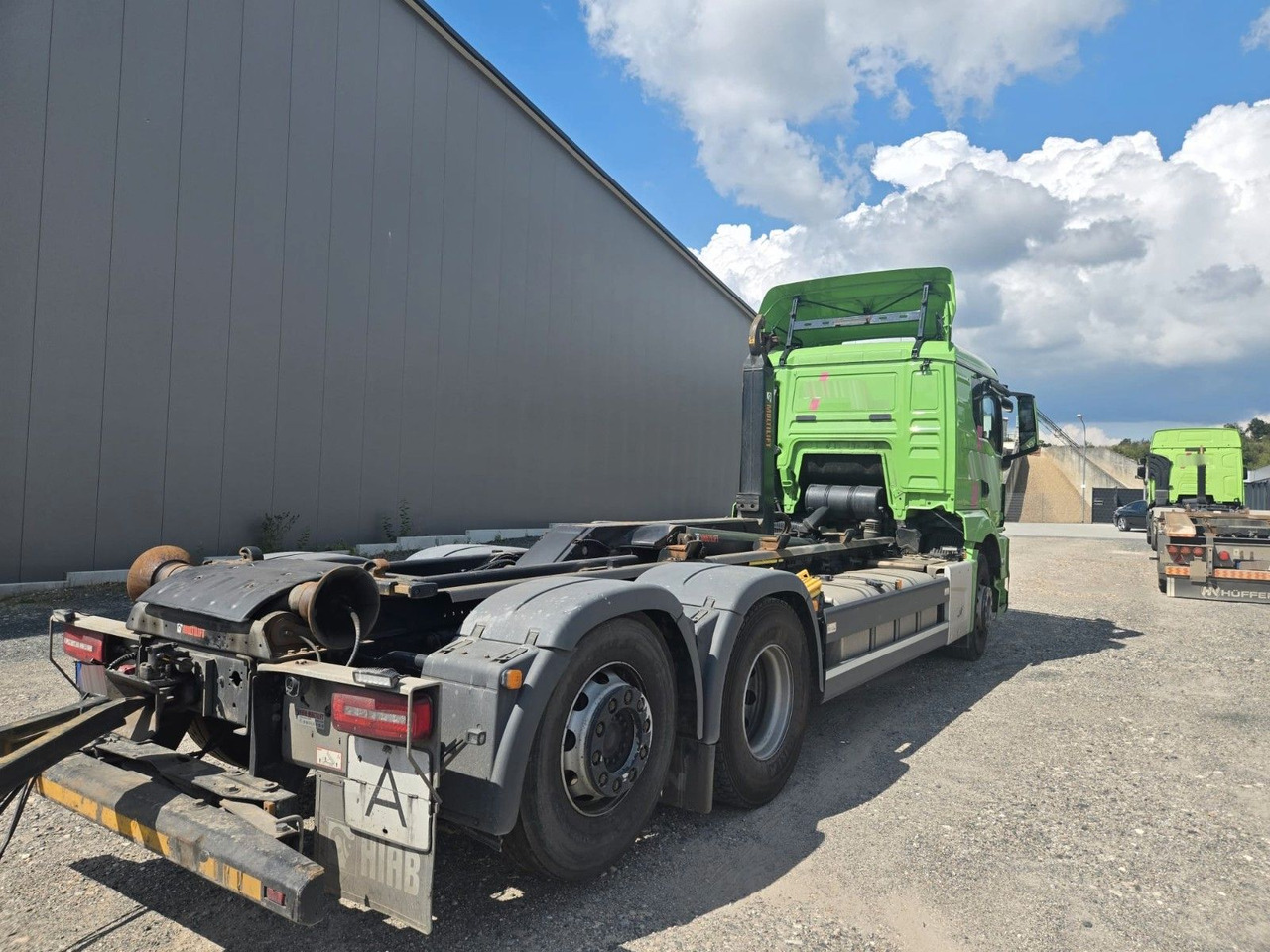 Hook lift truck MAN TGS 2651 Abrollkipper HIAB Lift -Lenkachse
