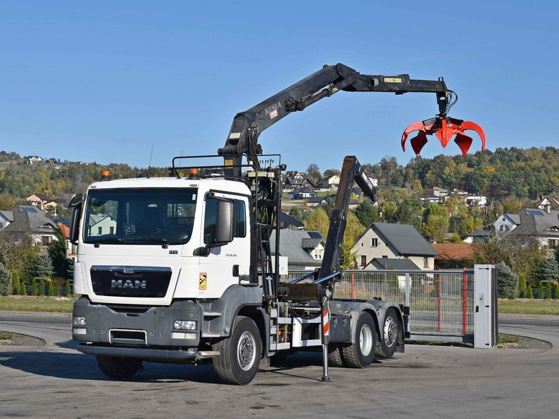 Hook lift truck MAN TGS 26.360