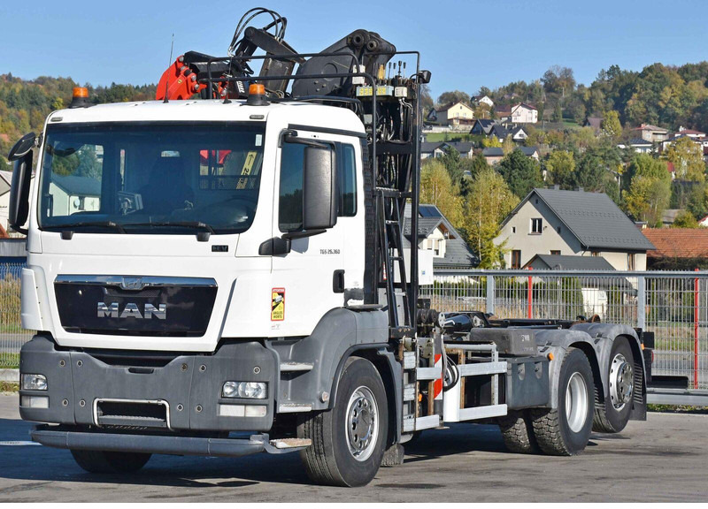 Hook lift truck MAN TGS 26.360