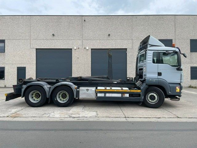 Hook lift truck MAN TGS 26.440. 6x4. Klima. EU5.