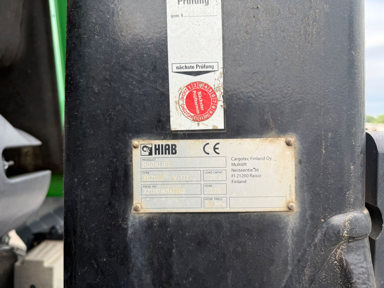 Hook lift truck MAN TGS 26.460