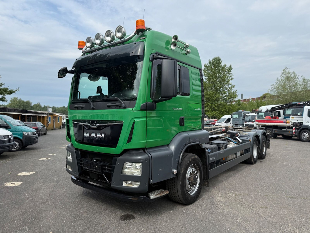 Hook lift truck MAN TGS 26.460