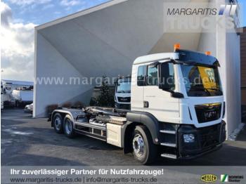 Hook lift truck MAN TGS 26.460 6x2BL/Meiller Abrollkipper RS 21.70