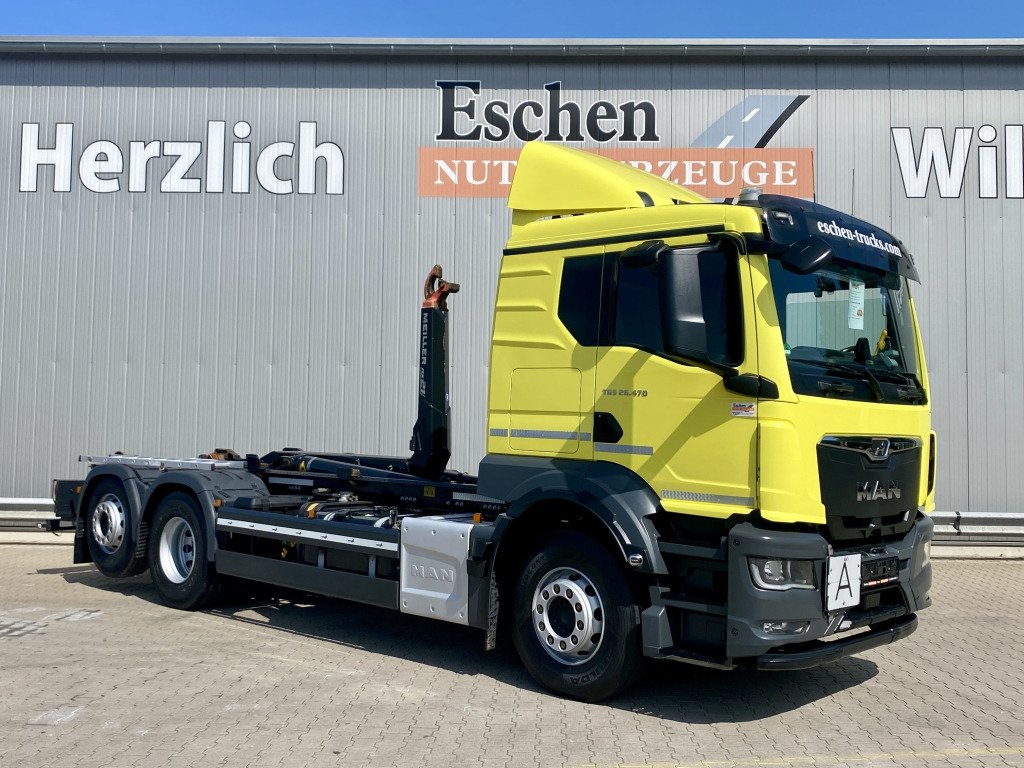 Hook lift truck MAN TGS 26.470 6x2-4 BL
