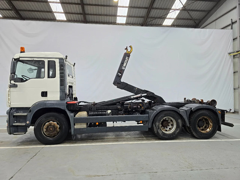 Hook lift truck MAN TGS 28.360 6x2 / AIRCO / LIFTAS