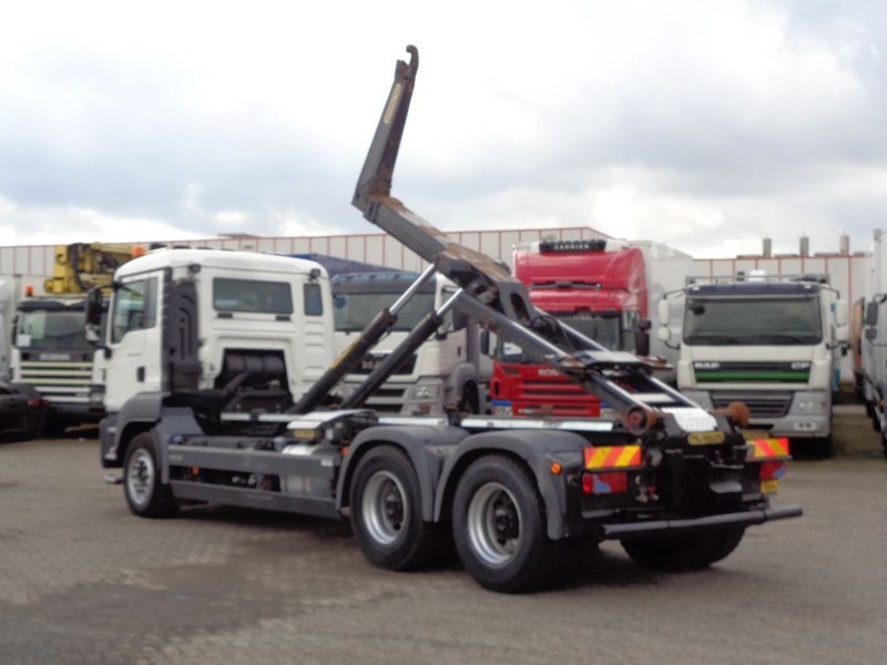 Hook lift truck MAN TGS 33.440 + Manual + Hook system + Euro 6 + 6X4 + Discounted from 69.500,-