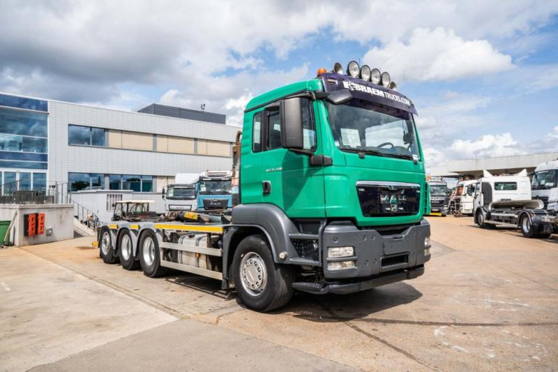 Hook lift truck MAN TGS 35.440 BL 8x4-4