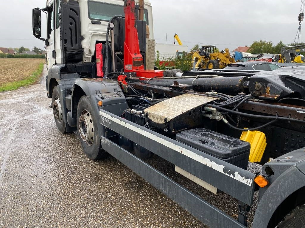 Hook lift truck MAN TGS 35.460/RETARDER /DALBY