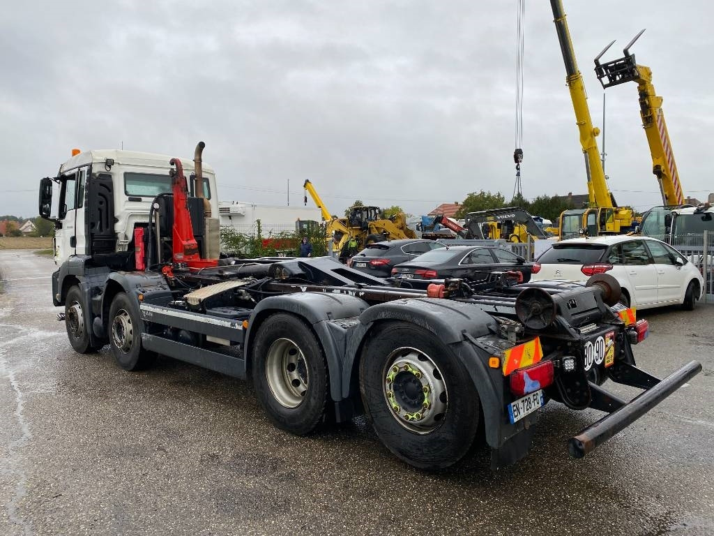 Hook lift truck MAN TGS 35.460/RETARDER /DALBY