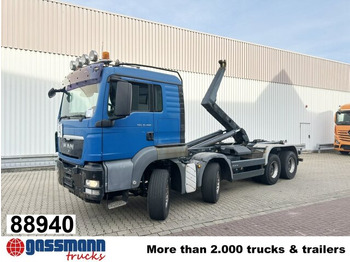 Hook lift truck MAN TGS 35.480 8x4 BL
