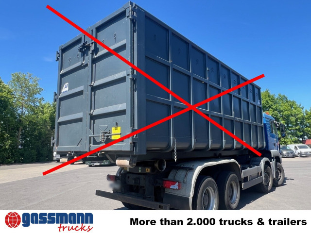 Hook lift truck MAN TGS 35.480 8x4 BL