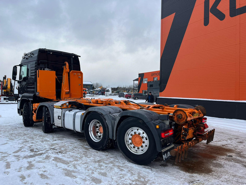 Hook lift truck MAN TGS 35.500 8x4H*6 PALFINGER T 20 ton / L=5700 mm / HYDRODRIVE