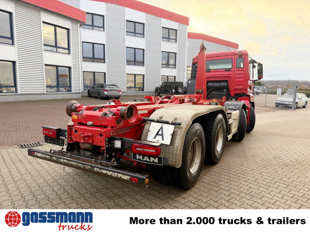 Hook lift truck MAN TGS 35.500 8x4 BB, Pritarder, Meiller RK 30.65