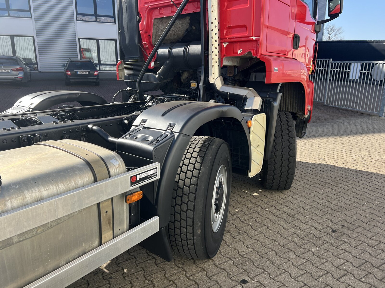 Hook lift truck MAN TGS 41.480 8X8 BB TGS 41.480 8X8 BB, Motorabtrieb
