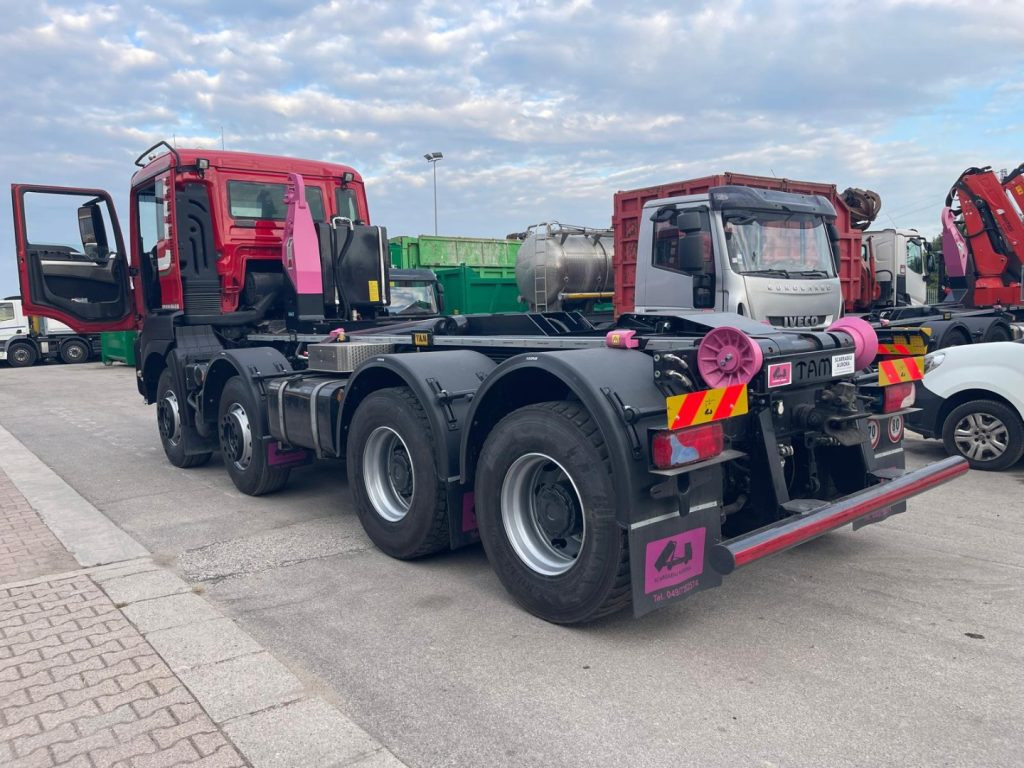 Hook lift truck MAN TGS 41.480 SCARRABILE