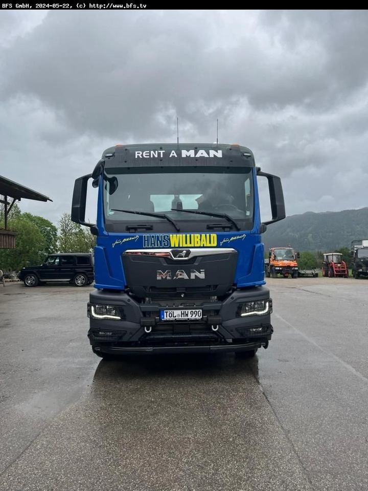 Hook lift truck MAN TGS (TG3) 26.520 6x2H-4 BL CH MEILLER