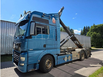 Hook lift truck MAN TGX26.580 6X2 JOAB 
