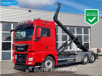 Hook lift truck MAN TGX 26.500 6X2 6x2*4 Retarder Navi Meiller RS 21-70 Euro 6