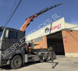 Hook lift truck MAN TGX 35.480