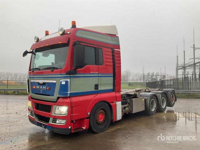 Hook lift truck MAN TGX 35.540 Hooklift Truck