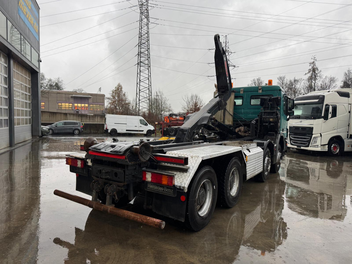 Hook lift truck MERCEDES Actros 3248 8x4 Hiab 26T SWS