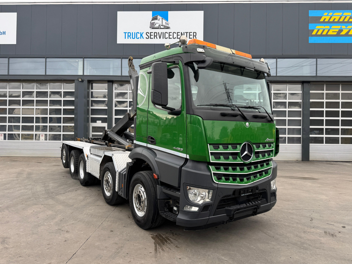Hook lift truck MERCEDES Arocs 4453 10x4 Mobas