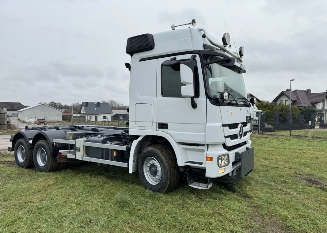 Hook lift truck MERCEDES-BENZ ACTROS 2648 SPECJALNY PłUG 6X4!!!