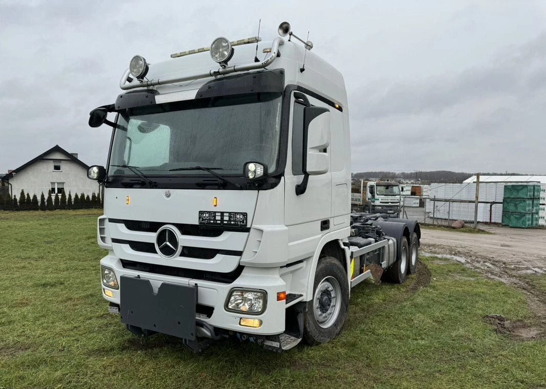 Hook lift truck MERCEDES-BENZ ACTROS 2648 SPECJALNY PłUG 6X4!!!