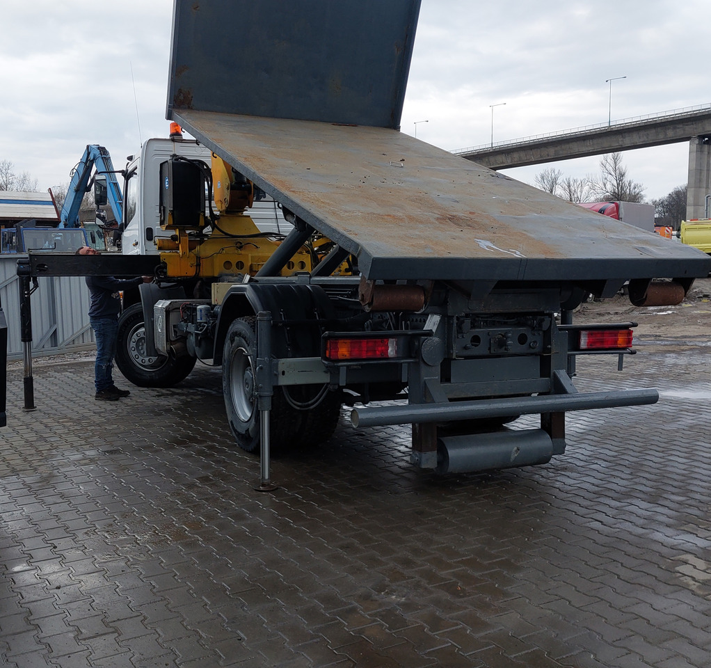 Hook lift truck MERCEDES-BENZ Axor 1829 HDS Hakowiec UDT 150tys km Czolownica  Wywrot