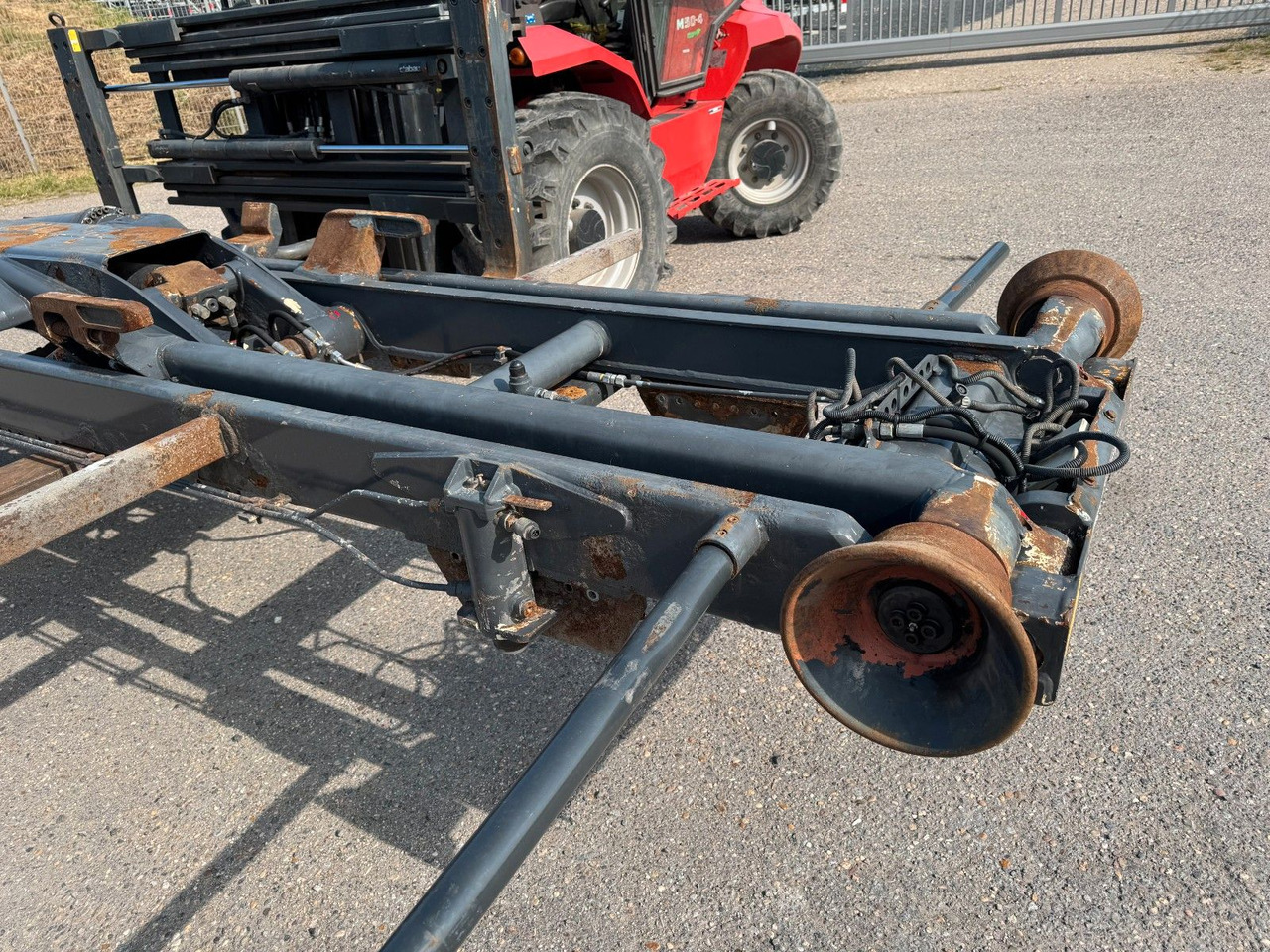 Hook lift truck Meiller Abrollaufbau RK 20,65