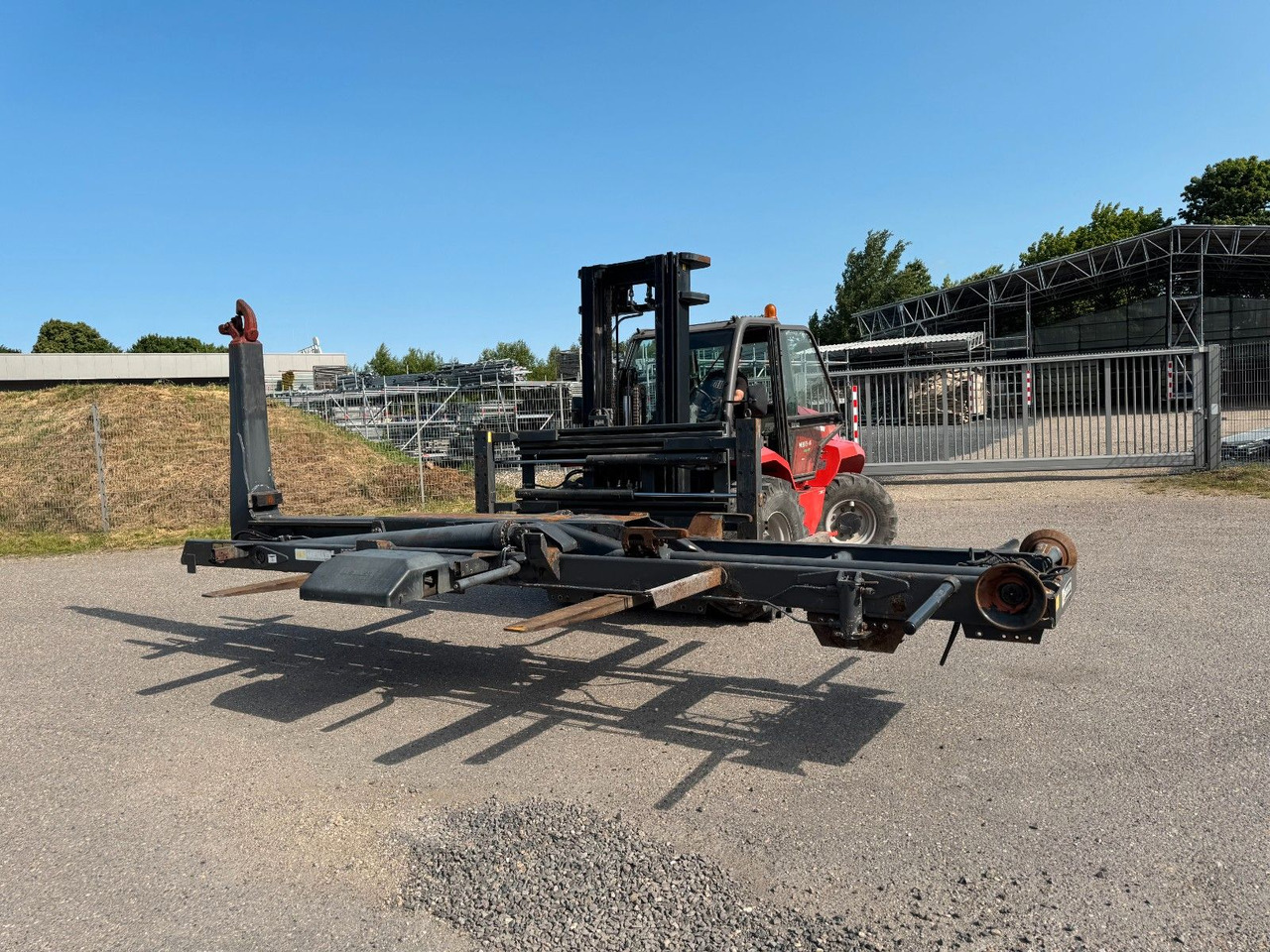 Hook lift truck Meiller Abrollaufbau RK 20,65