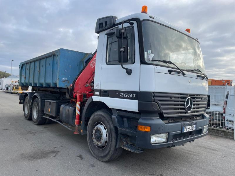 Hook lift truck Mercedes Actros 2631