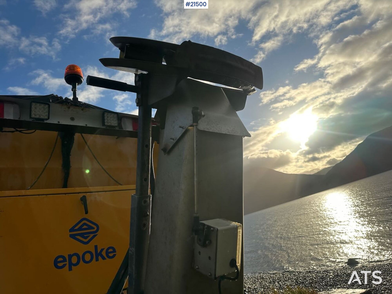 Hook lift truck Mercedes Actros 2848 4x4+2 brøyterigget krokbil