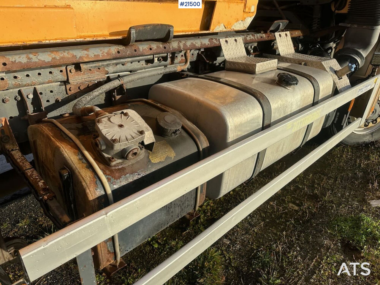 Hook lift truck Mercedes Actros 2848 4x4+2 brøyterigget krokbil