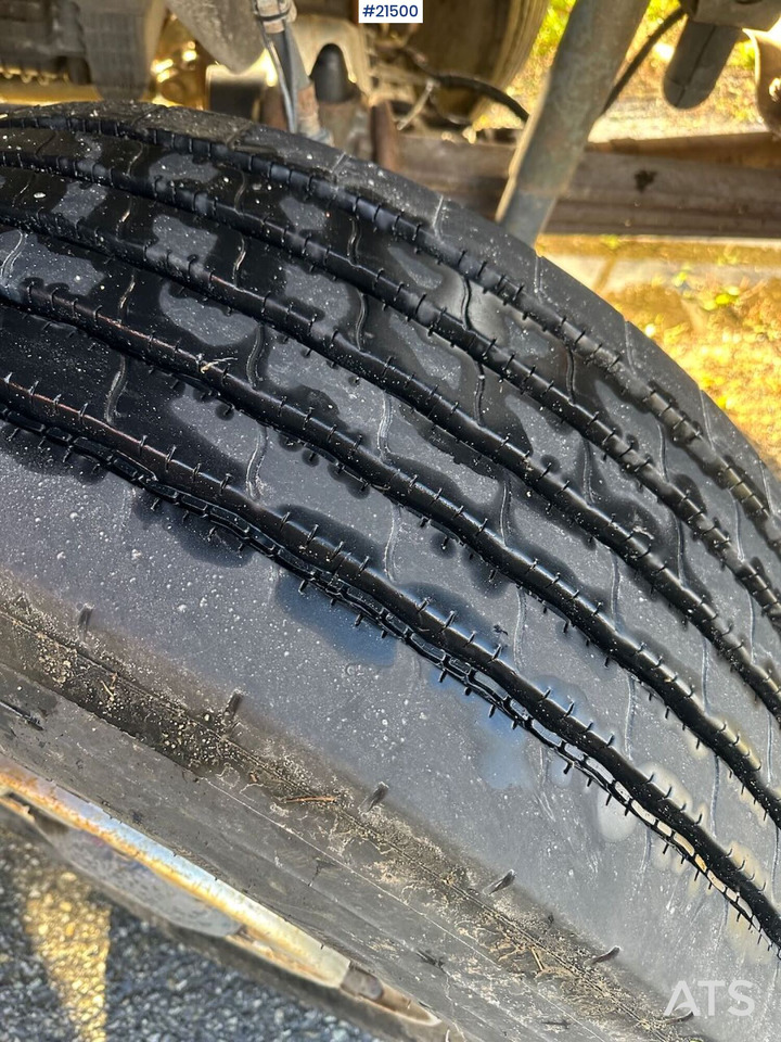 Hook lift truck Mercedes Actros 2848 4x4+2 brøyterigget krokbil