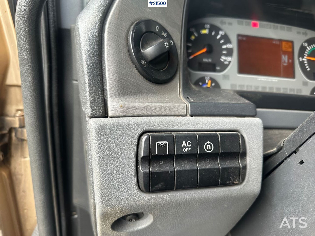 Hook lift truck Mercedes Actros 2848 4x4+2 brøyterigget krokbil