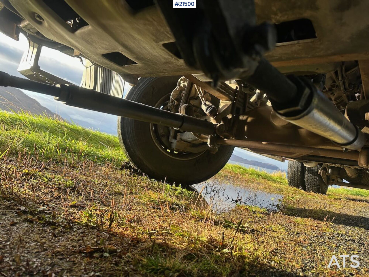 Hook lift truck Mercedes Actros 2848 4x4+2 brøyterigget krokbil