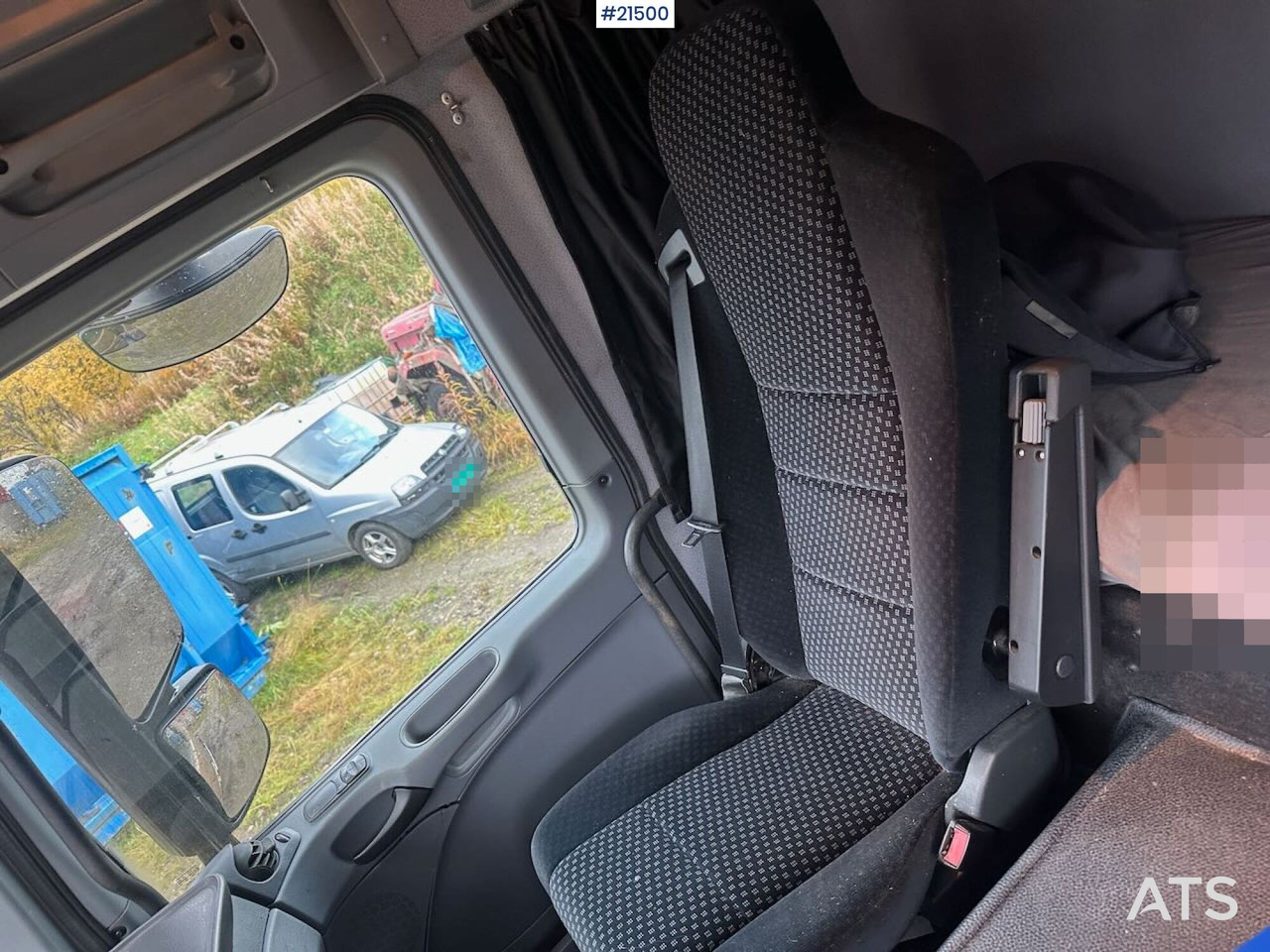 Hook lift truck Mercedes Actros 2848 4x4+2 brøyterigget krokbil