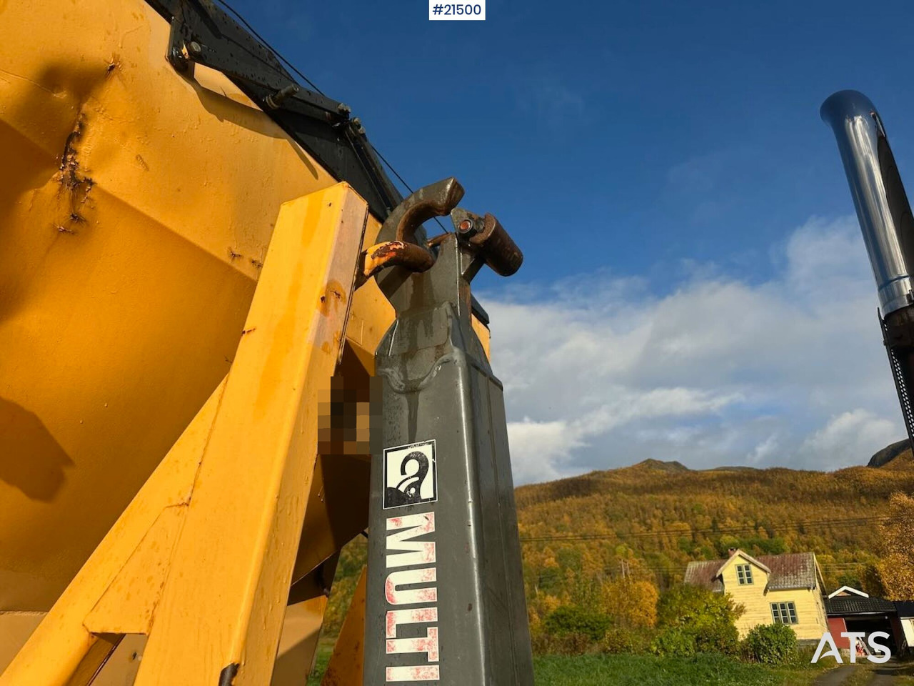 Hook lift truck Mercedes Actros 2848 4x4+2 brøyterigget krokbil