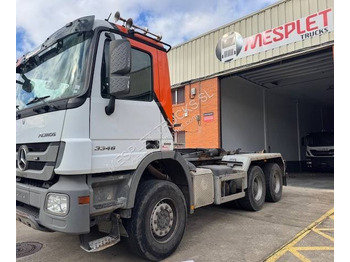 Hook lift truck Mercedes Actros 3346
