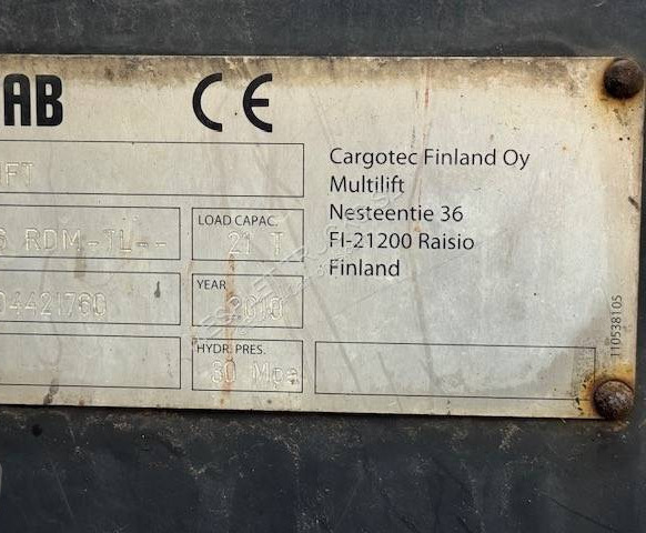 Hook lift truck Mercedes Actros 3346