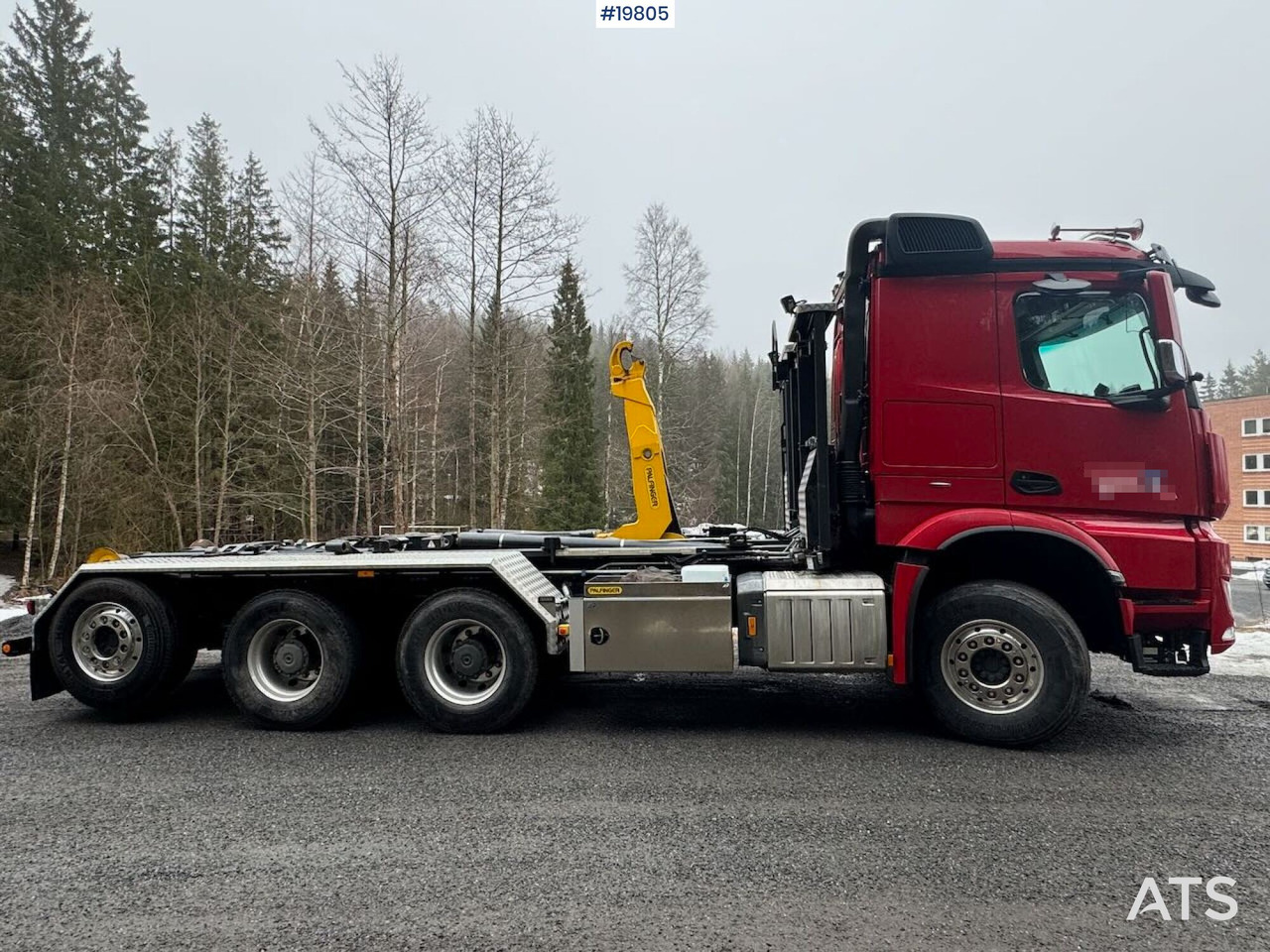 Hook lift truck Mercedes Arocs