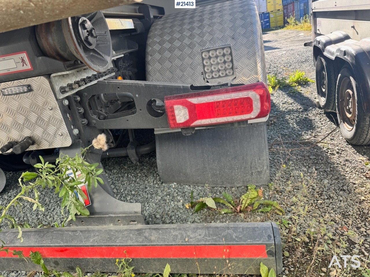 Hook lift truck Mercedes Arocs 2543