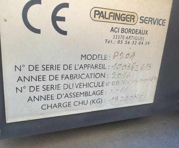 Hook lift truck Mercedes Arocs 2645 K