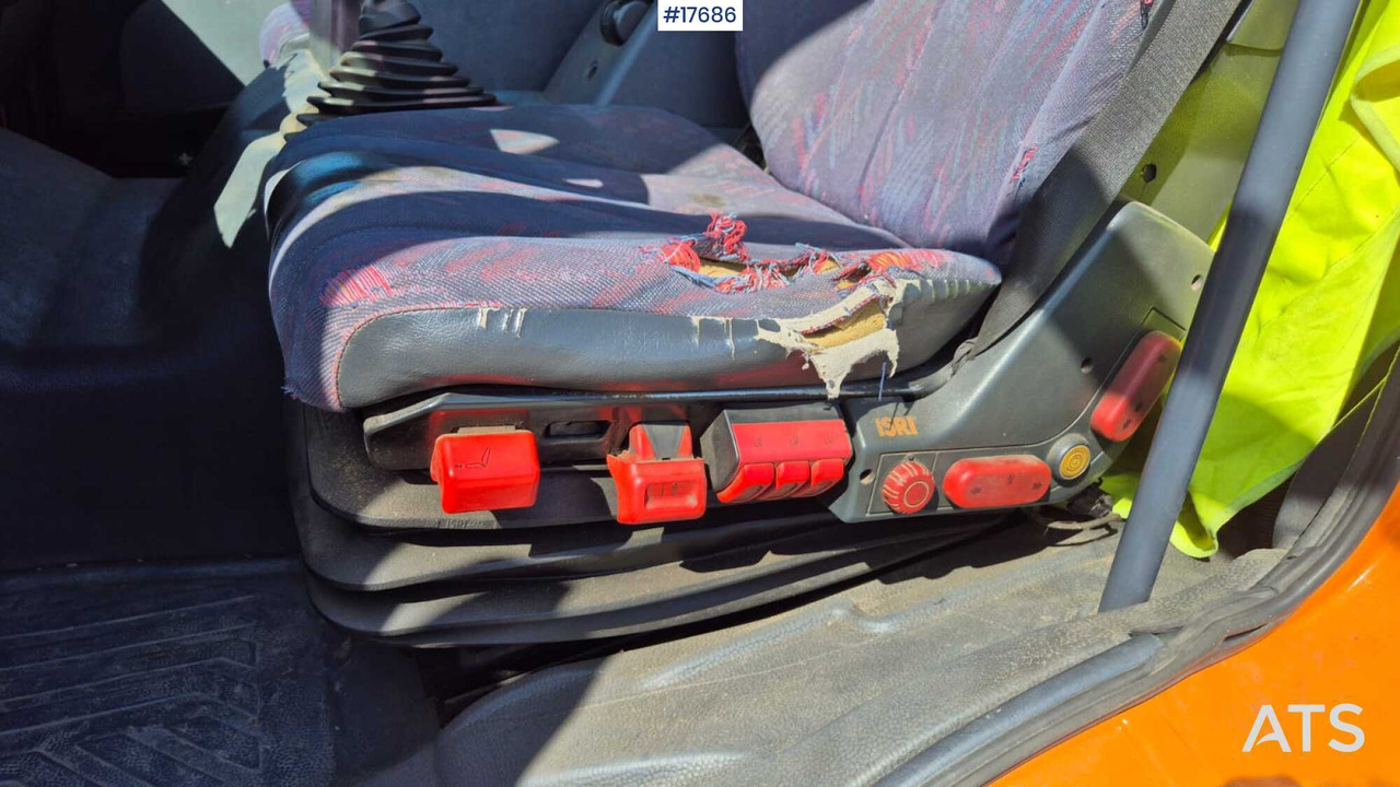 Hook lift truck Mercedes-Benz 1828 hooklift (1999) two containers